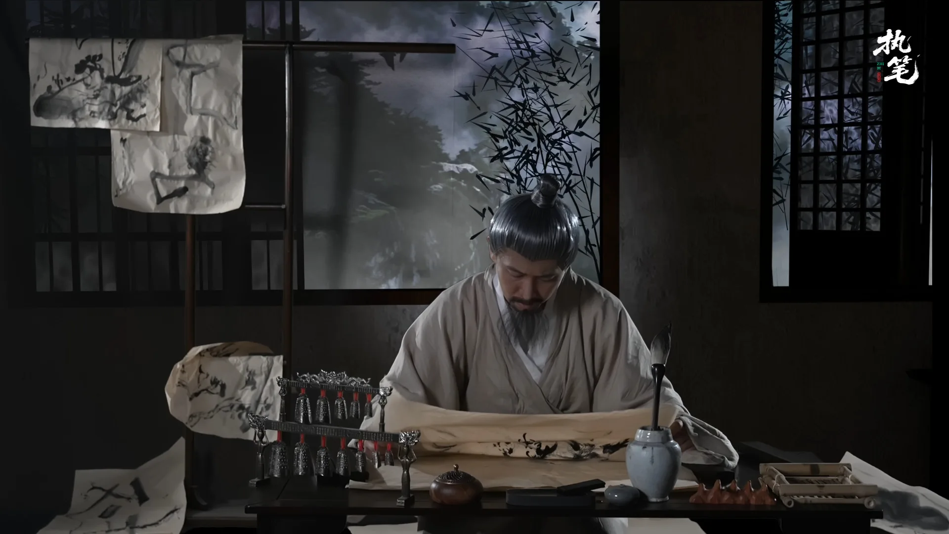 执笔剧照